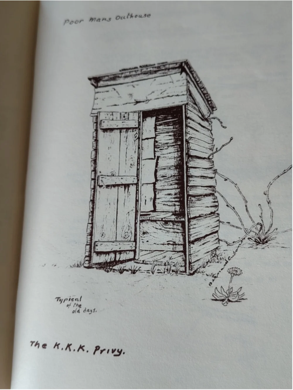 Outhouse Lore SIGNED 1ST ED Book Vintage 1977 Signed Bernard Eubanks Numbered